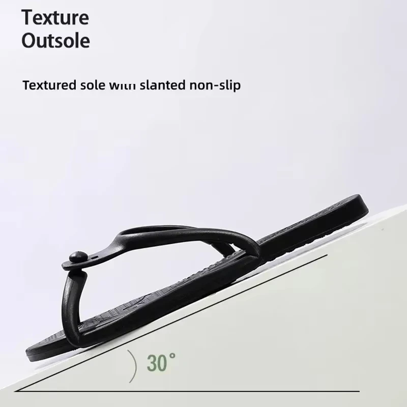 2024 Summer Women Folding Slippers Adults Portable Trip Travel Sandals Couples Indoor Soft Slides Men Beach Non-slip EVA Shoes