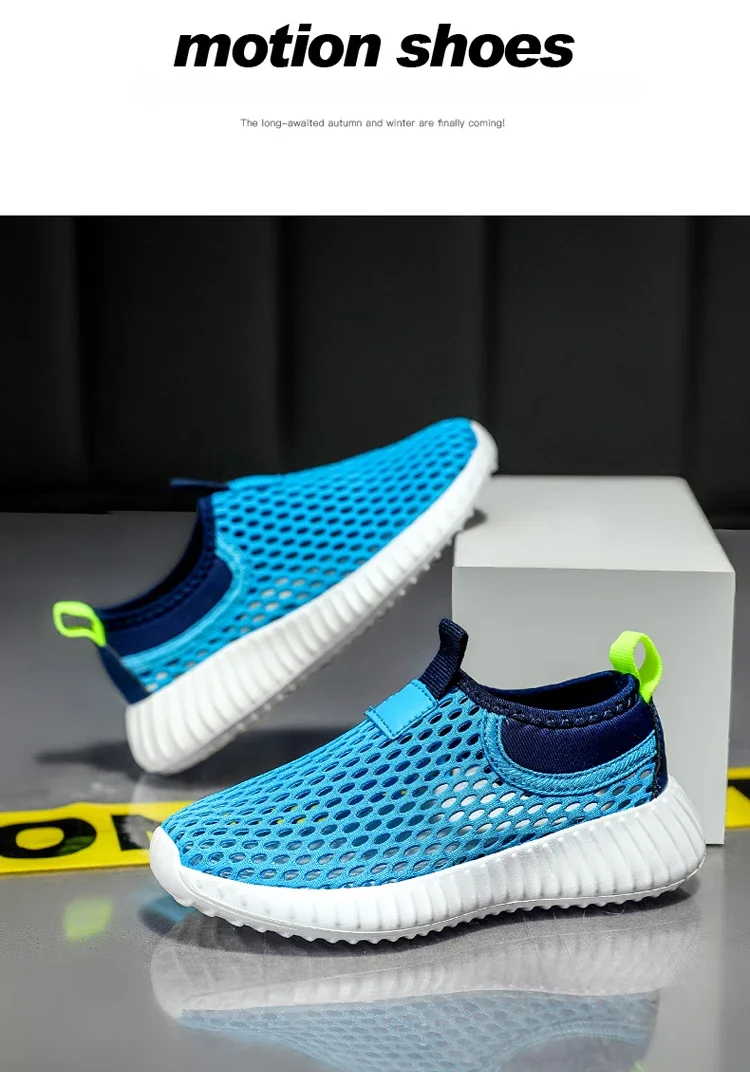 Sports Shoes for Children Summer Fashion Kids Running Shoes Boys Sneakers Tennis Girl Mesh Breathable Trainers Zapatillas Niño 8