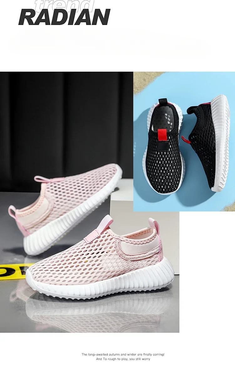 Sports Shoes for Children Summer Fashion Kids Running Shoes Boys Sneakers Tennis Girl Mesh Breathable Trainers Zapatillas Niño 8