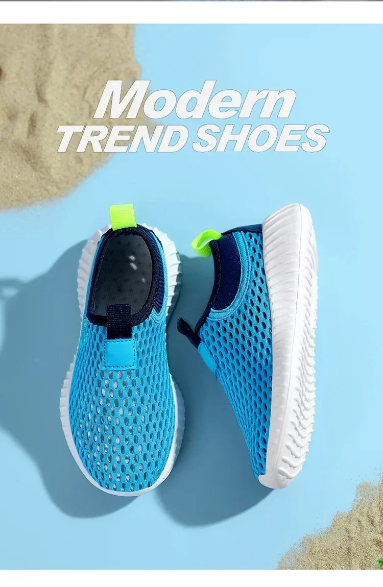 Sports Shoes for Children Summer Fashion Kids Running Shoes Boys Sneakers Tennis Girl Mesh Breathable Trainers Zapatillas Niño 8