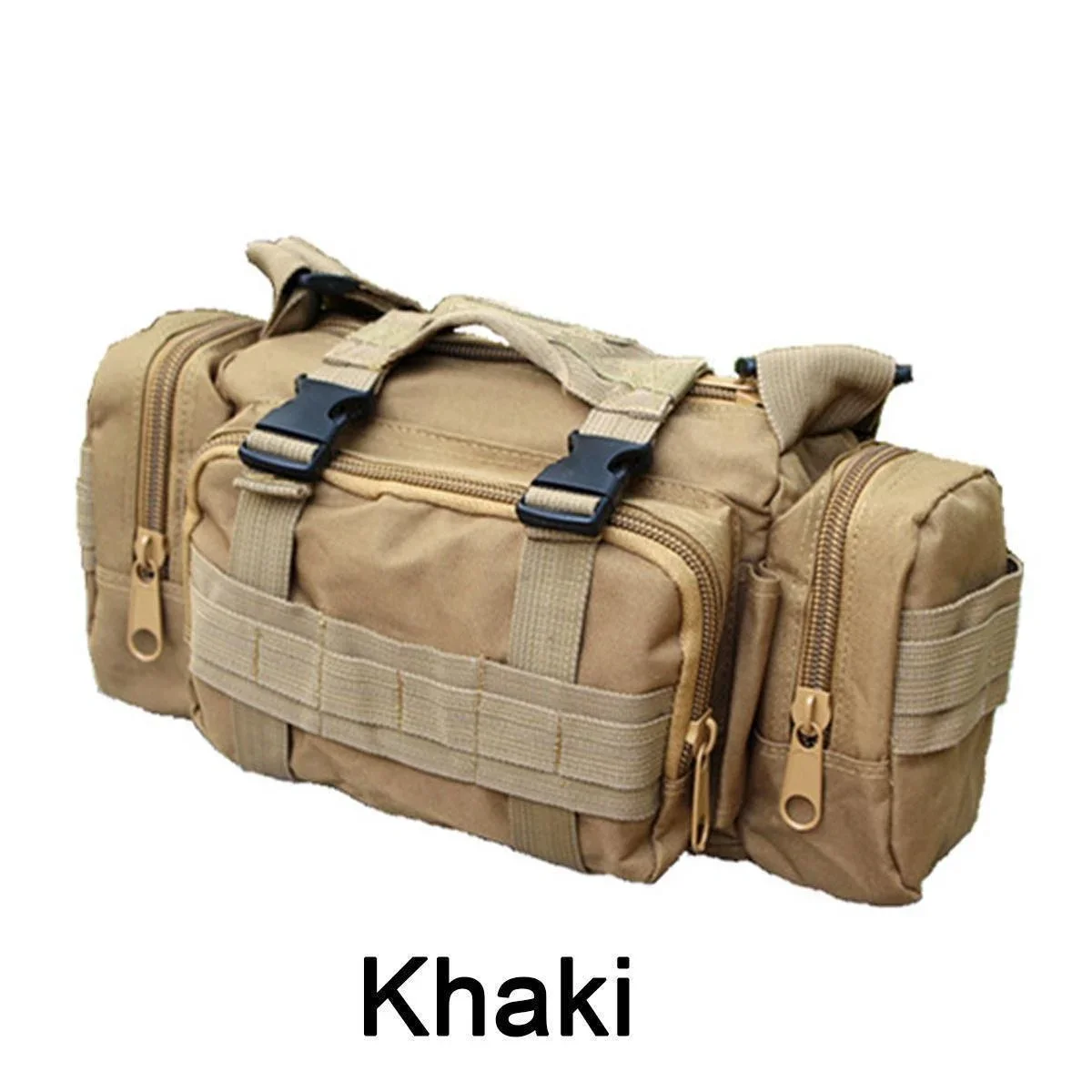 Duffel Waist Bag Molle Waterproof Fanny Packs Camera Bag EDC Utility Pouch Crossbody with Shoulder Strap Hand Carry