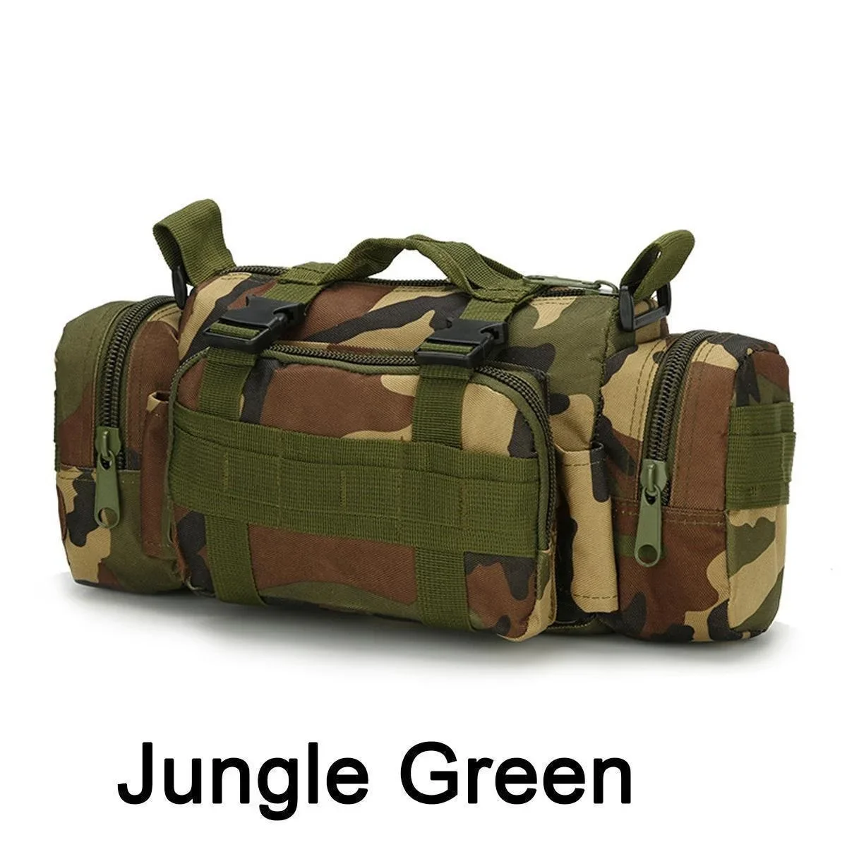 Duffel Waist Bag Molle Waterproof Fanny Packs Camera Bag EDC Utility Pouch Crossbody with Shoulder Strap Hand Carry