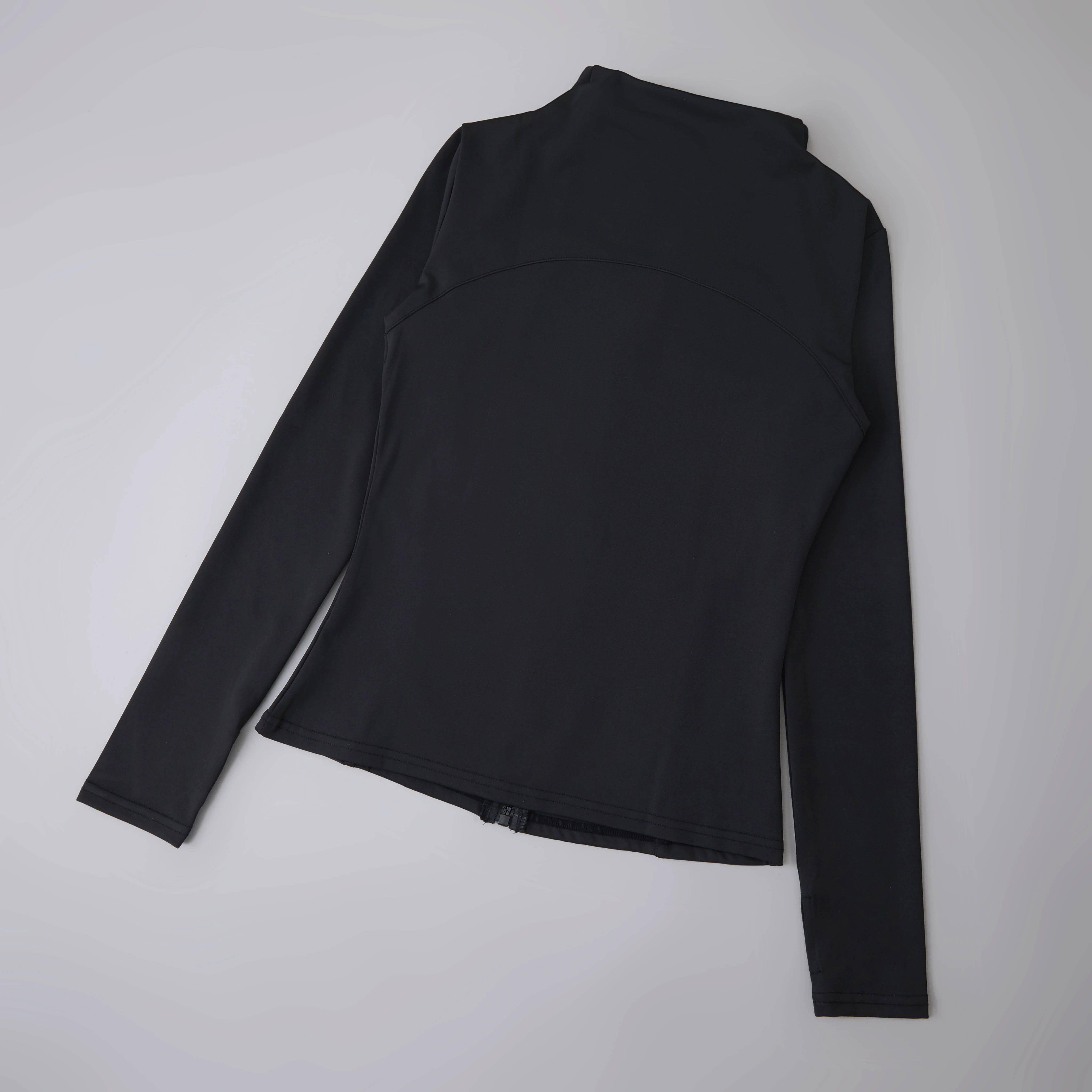 Long Sleeve sport fitness yoga clothing womens fitness crop top coat outfits for women slim yoga jackets zipper sport jacket