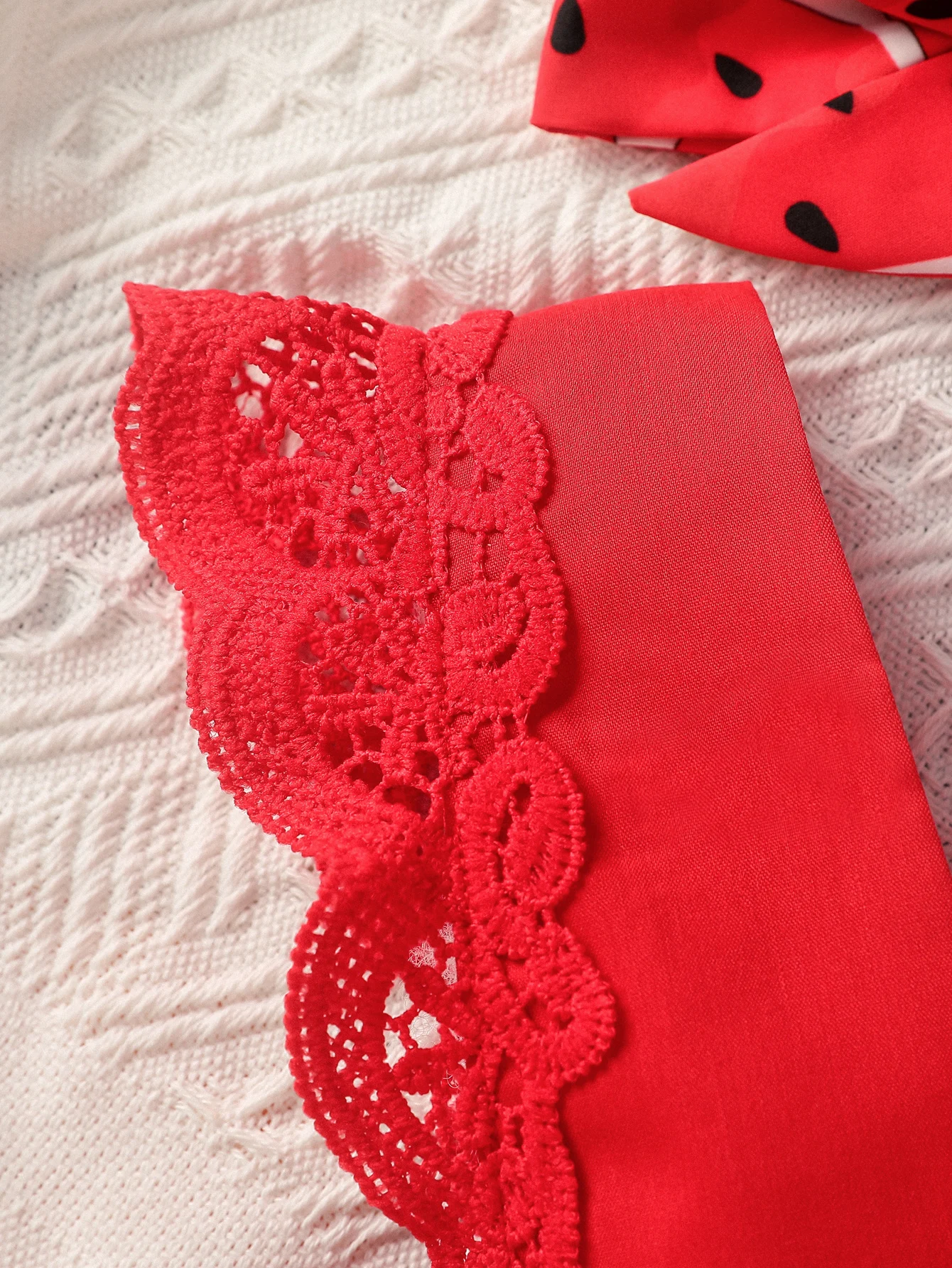 Newborn Baby Girl Summer Sleeveless Watermelon V Neck European and American Style Princesses Dress