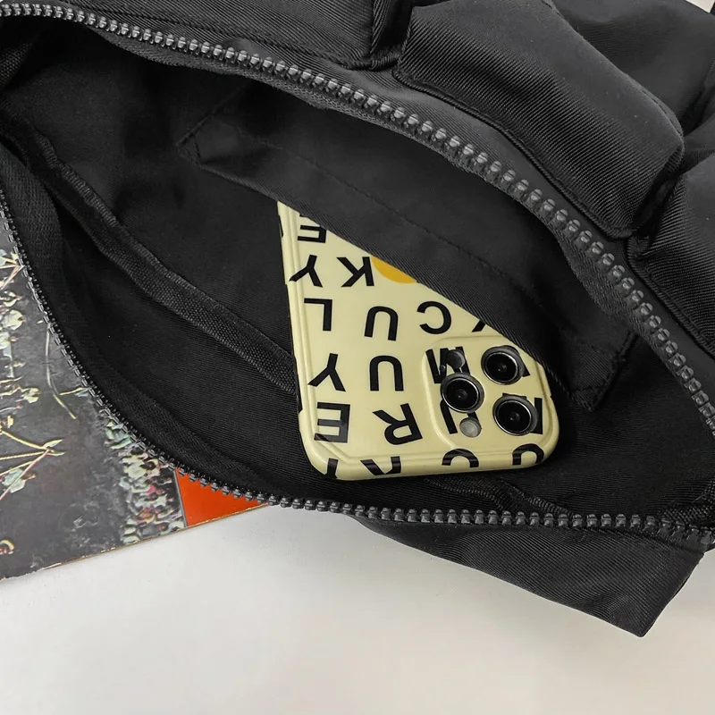 Streetwear Unisex Nylon Tactical Messenger Bags Casual Bullet Bessenger Bag Hip Hop Vest Bag Function Tactics Phone Shoulder Bag