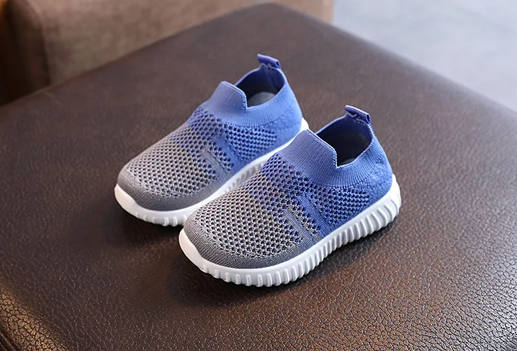 Children Shoes Soft Breathable Mesh Kids Sneakers Spring Autumn Boys Girls Casual Sport Shoes School Toddler Slip-on Shoes