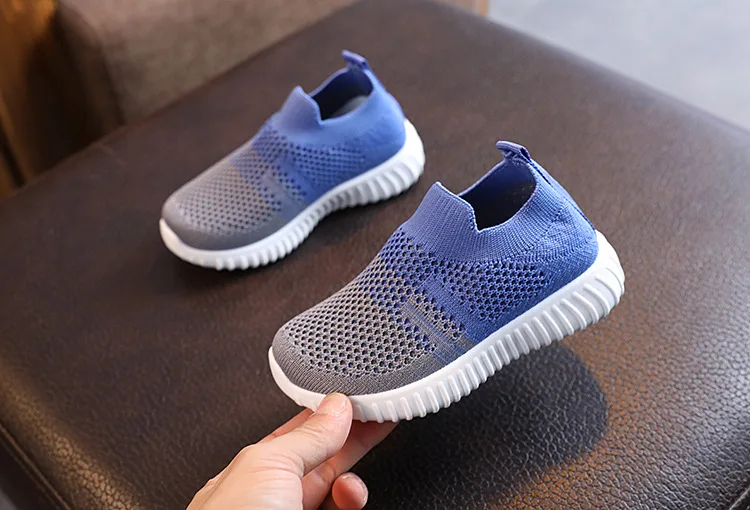 Children Shoes Soft Breathable Mesh Kids Sneakers Spring Autumn Boys Girls Casual Sport Shoes School Toddler Slip-on Shoes