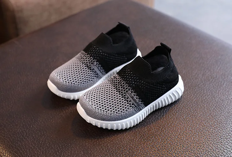 Children Shoes Soft Breathable Mesh Kids Sneakers Spring Autumn Boys Girls Casual Sport Shoes School Toddler Slip-on Shoes