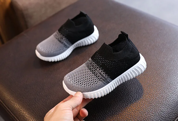 Children Shoes Soft Breathable Mesh Kids Sneakers Spring Autumn Boys Girls Casual Sport Shoes School Toddler Slip-on Shoes