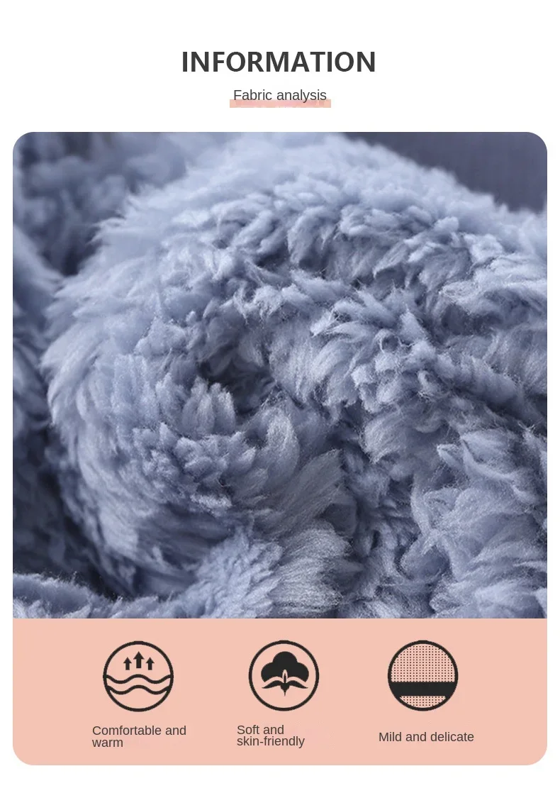 Children's Pajama Set Warm Autumn Winter Sleepwear for Kids Boys Girls Thickened Homewear Plush Baby Clothes Set 1-10years