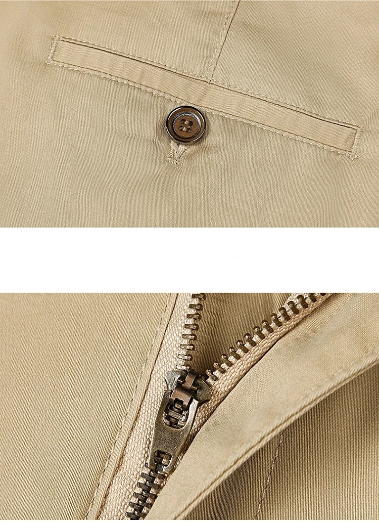 Men's Classic Stretch Casual Pants Business Office Straight Male Pants Brand Clothing Fashion Soft Cozy Trousers Solid Color