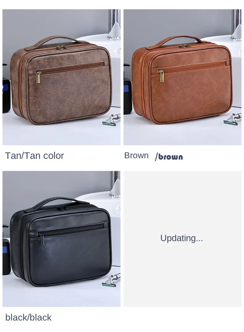 Men's Cosmetic Bags Travel Essentials Cosmetics Organizer Foldable Hanging Storage Bag Clear Waterproof Luxury Makeup Bag