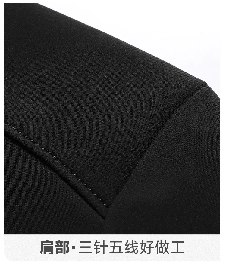 Business Casual Men's Jacket Coats Collar Zipper Simple Middle-Aged Elderly Men Dad clothes Office Outerwear men