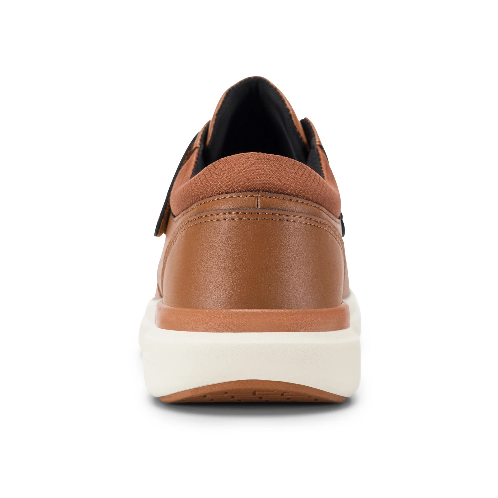 FitVille Men's Leather Shoes Diabetic Shoes Extra Wide Slip On Shoes for Orthopedic Toes Swollen Feet Non-Slip Lightweight