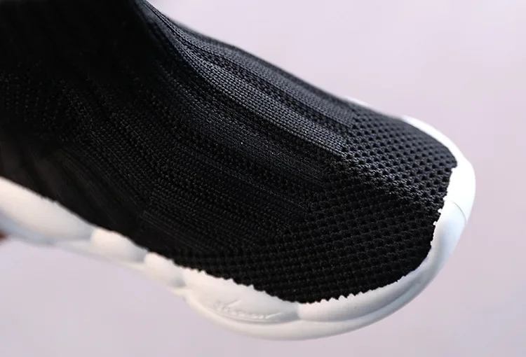 Children's Sneakers Spring Autumn Breathable Girls Causal High-top Socks Shoes Fashion Versatile Kids Causal Boys Running Shoes