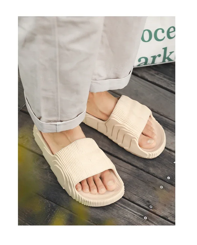 New Summer Sneaker Slippers For Women Men Thick Bottom Platform Slides Soft EVA Hollow Unisex Sports Sandals Casual Beach Shoes