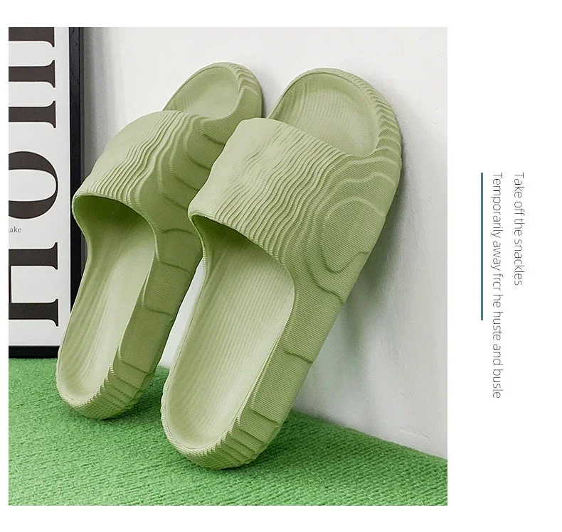 New Summer Sneaker Slippers For Women Men Thick Bottom Platform Slides Soft EVA Hollow Unisex Sports Sandals Casual Beach Shoes