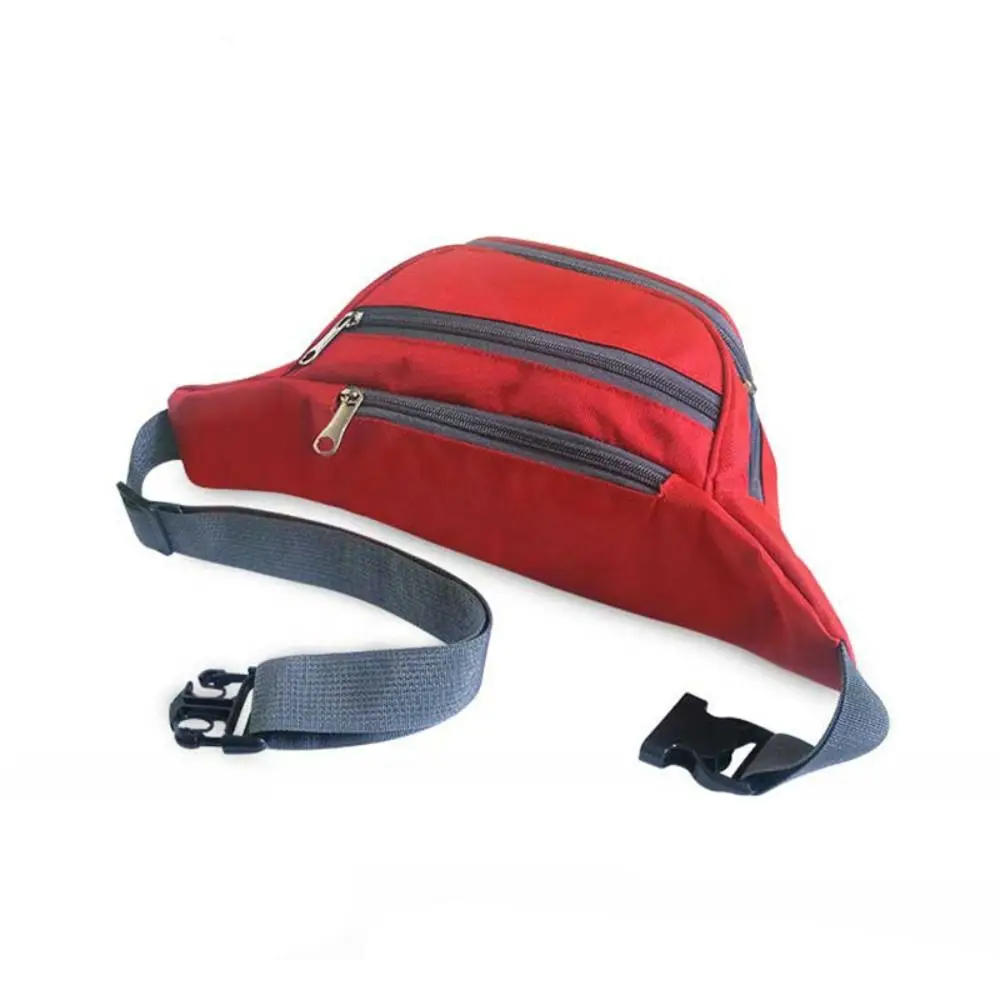 Fashion Multilayer Women Waist Packs Large Capacity Waterproof Chest Bag Hip Bum Wear Resistant Fanny Bag