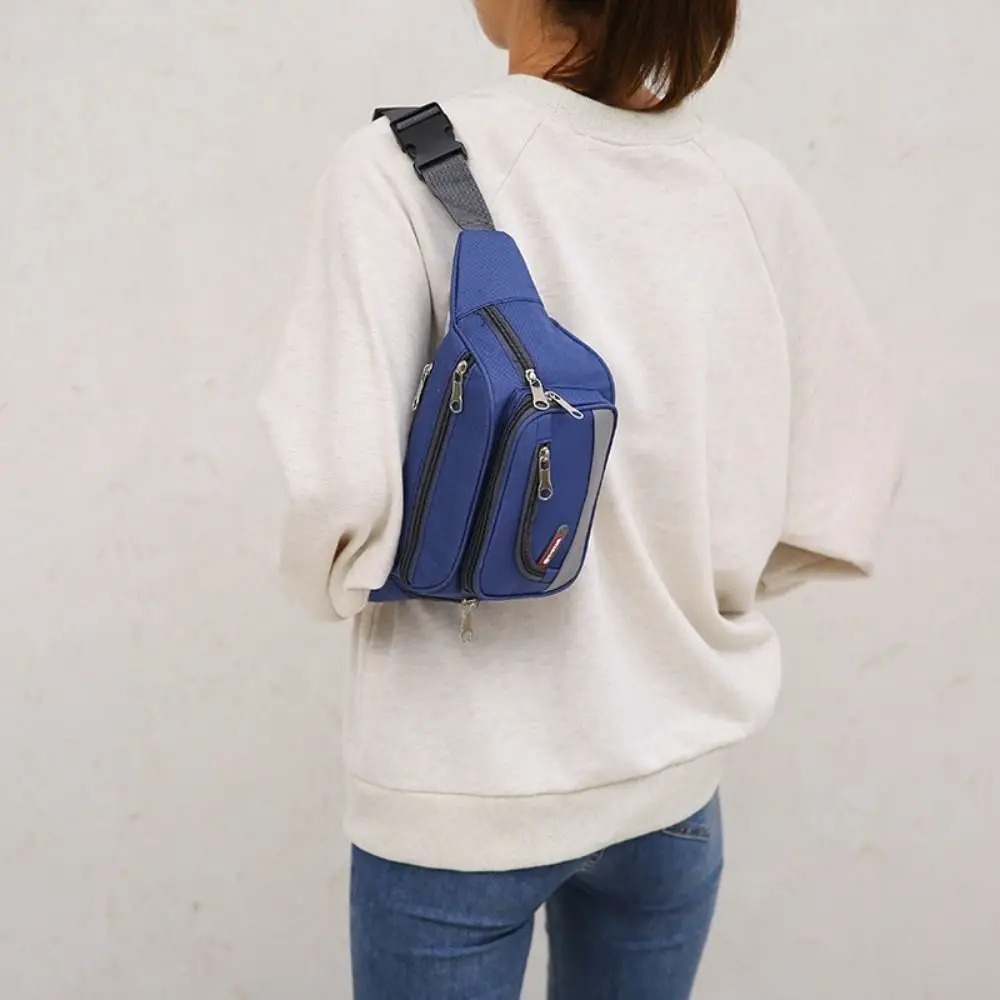 Fashion Multilayer Women Waist Packs Large Capacity Waterproof Chest Bag Hip Bum Wear Resistant Fanny Bag