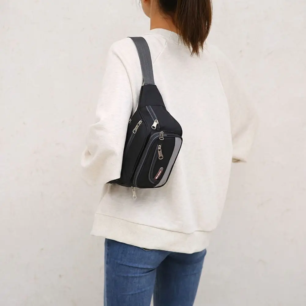 Fashion Multilayer Women Waist Packs Large Capacity Waterproof Chest Bag Hip Bum Wear Resistant Fanny Bag