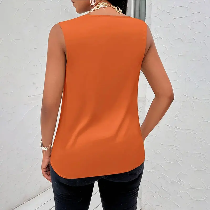 Basic Women Vest Summer Sexy Tank For Ladies Strappy Camisole Top Shirts Femme