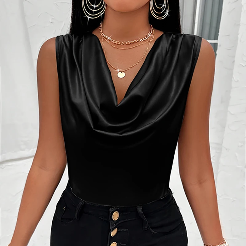 Basic Women Vest Summer Sexy Tank For Ladies Strappy Camisole Top Shirts Femme
