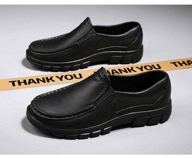 Chef shoes four seasons new anti slip oil resistant plus size business casual men's work EVA shoes fashion comfort soft soled
