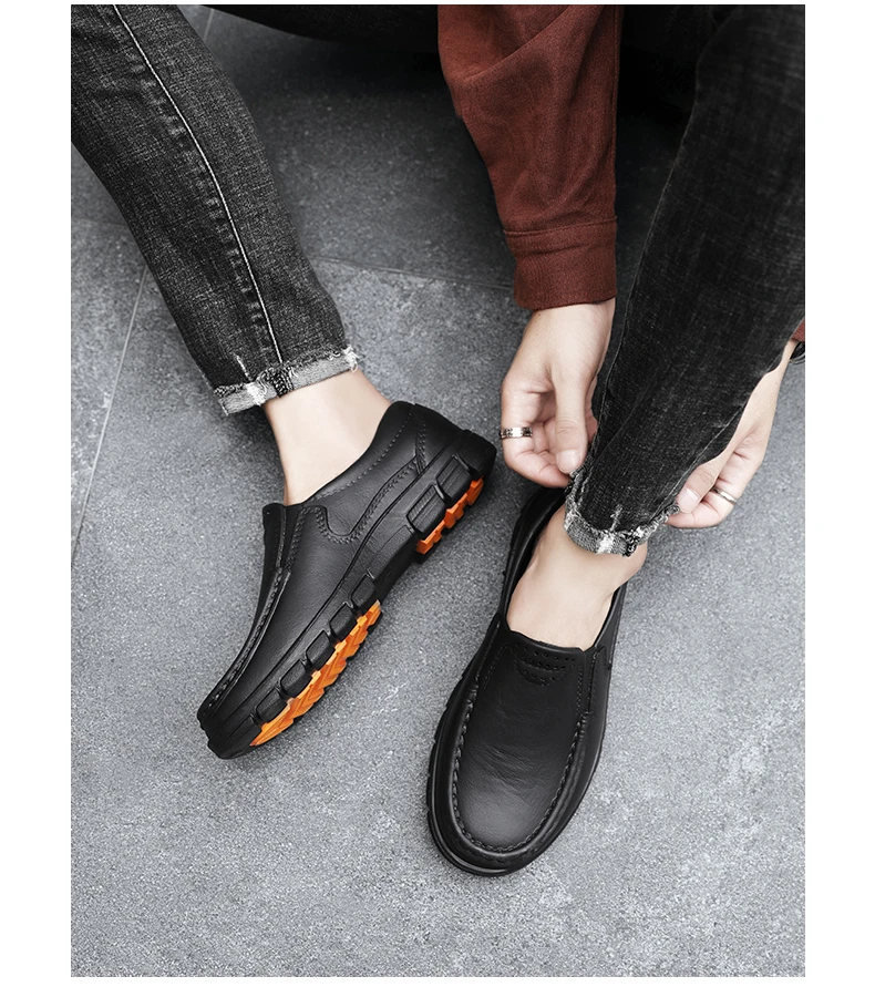 Chef shoes four seasons new anti slip oil resistant plus size business casual men's work EVA shoes fashion comfort soft soled
