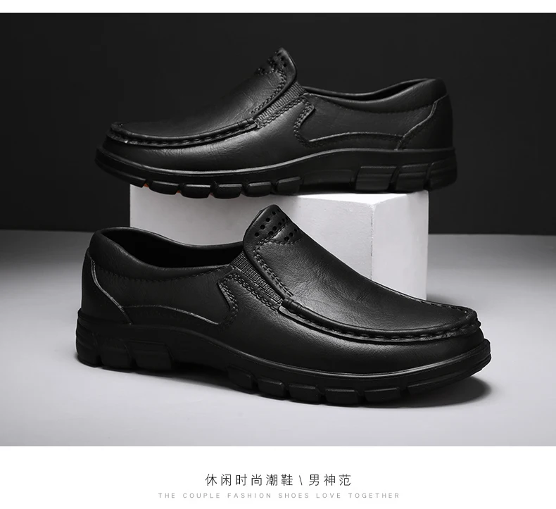 Chef shoes four seasons new anti slip oil resistant plus size business casual men's work EVA shoes fashion comfort soft soled