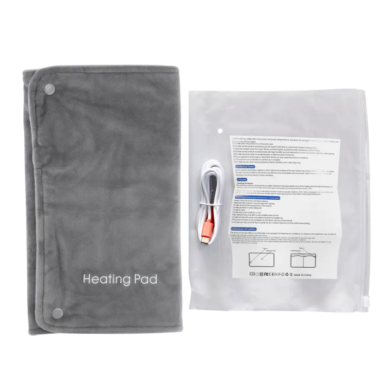 Winter Graphene Heating Flannel Winter Thermal Hand Feet Warmer Pad USB Electric Hand Warmer Foot Warmer Heater Foot Warming Mat