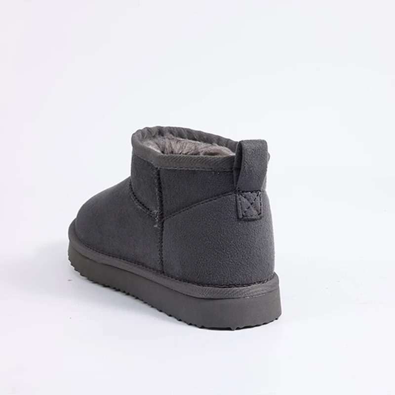 Litfun Women Winter Snow Boots Classic Fur Plush Ankle Snow Boots Brand Outdoor Antiskid Short Boot Warm Fuzzy Home Cotton Shoes