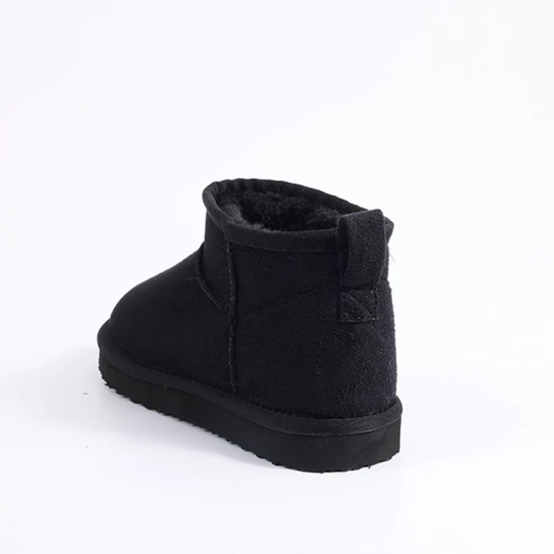 Litfun Women Winter Snow Boots Classic Fur Plush Ankle Snow Boots Brand Outdoor Antiskid Short Boot Warm Fuzzy Home Cotton Shoes