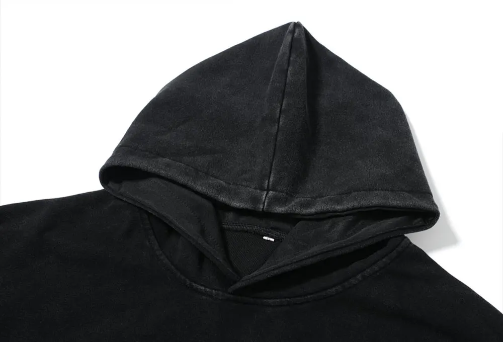 Anime Cyberpunk: Edgerunners Washed Hoodies Printed Casual Men Contains Cotton High Quality Fashion Loose Pullover Unisex