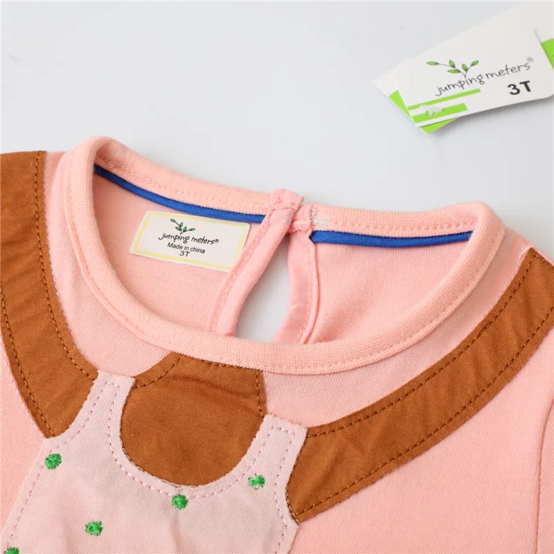Jumping Meters 6-12T Hot Selling Princess Girls Dresses Fairy Tale Embroidery Autumn Spring Children's Costume Long Sleeve Dress