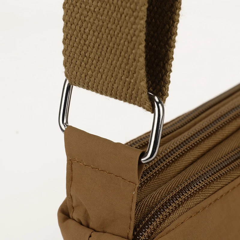Women's Waterproof Nylon Multilayer Crossbody Bag Ladies Large Capacity Handbags Purse Female Casual Shoulder Pillow Bags