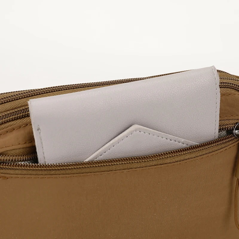 Women's Waterproof Nylon Multilayer Crossbody Bag Ladies Large Capacity Handbags Purse Female Casual Shoulder Pillow Bags