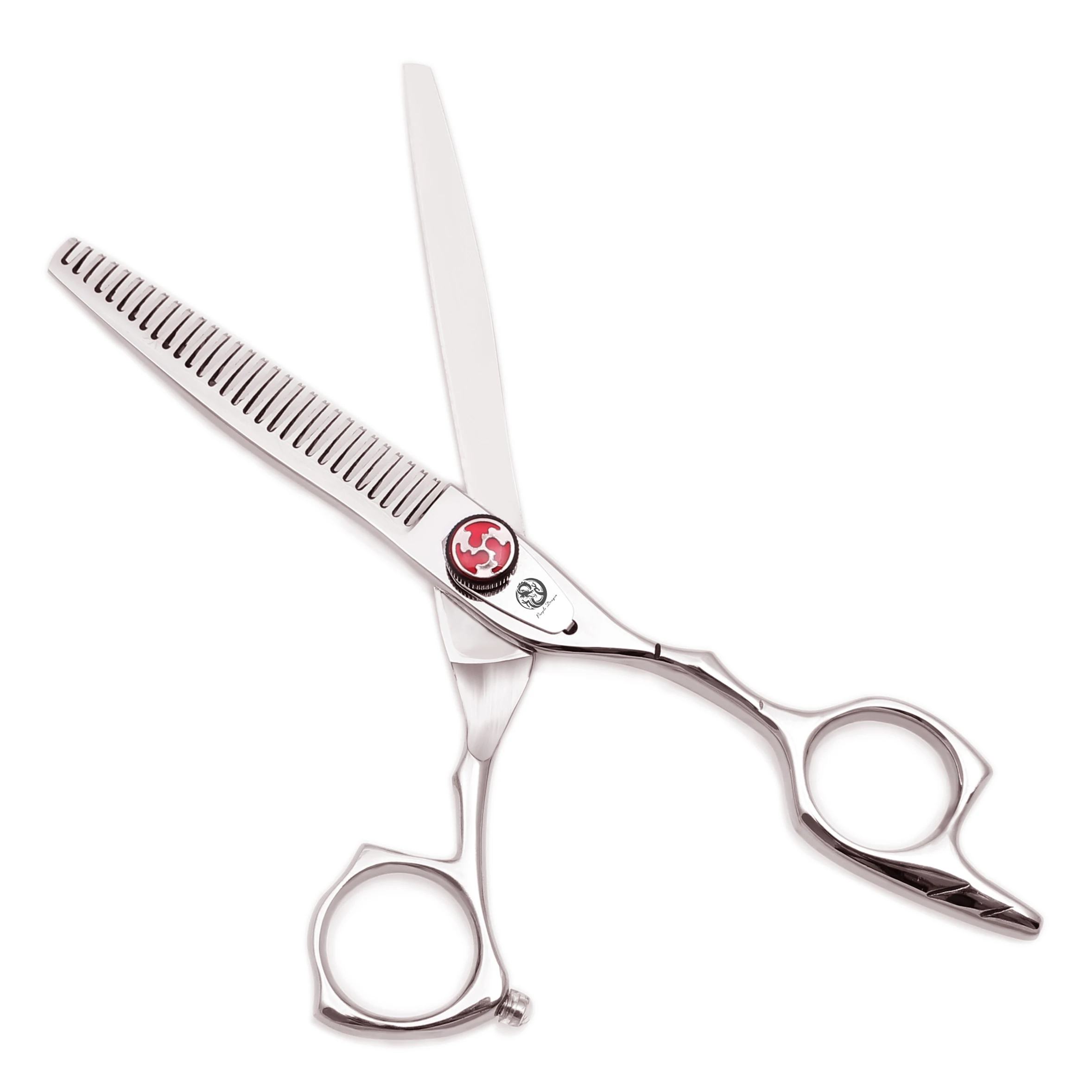 Hair Scissors Professional Purple Dragon 5.5" 6" Japan 440C Barber Shop Hairdressing Scissors Haircut Set Thinning Shears Z9017