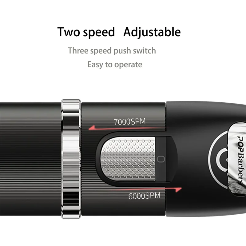 POP Barbers P700 P700F Hair Clipper Professional Hair Clipper Cordless Hair Trimmer For Men Haircut Finishing Machine Accessory