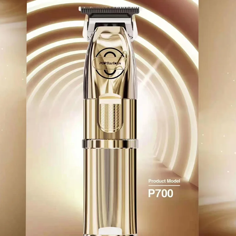 POP Barbers P700 P700F Hair Clipper Professional Hair Clipper Cordless Hair Trimmer For Men Haircut Finishing Machine Accessory