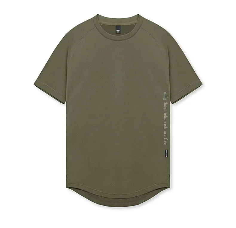 Men's Quick Dry Fitness T-Shirt Gym Running Sportswear Summer Breathable Workout Tee Bodybuilding Muscle Shirt Casual Activewear