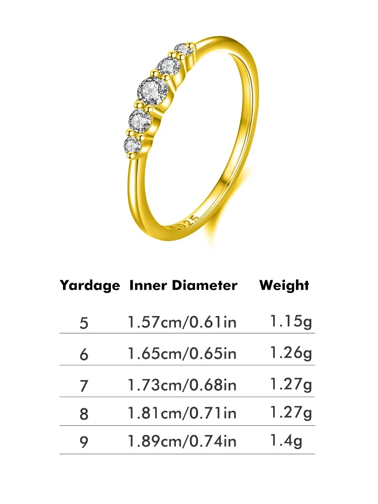 925 Sterling Silver Fashion Classic Gorgeous Shiny Zircon Ring For Women Engagement Wedding Luxury High Quality Fine Jewelry