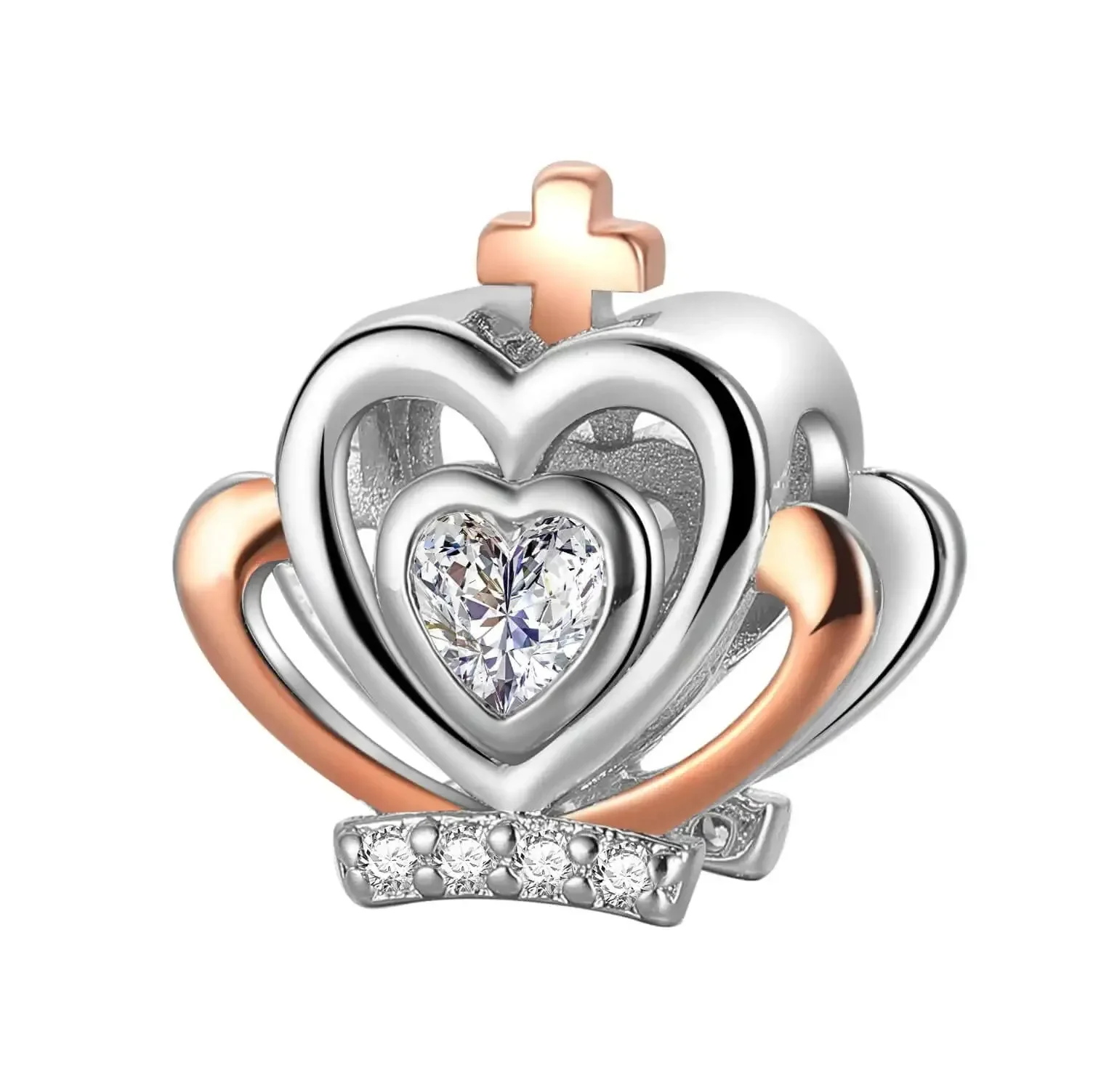 Romantic Tower & Love Lock Key Charms Beads Fit DIY 925Sterling Silver Bracelet Necklace Women Birthday Anniversary Jewelry Gift