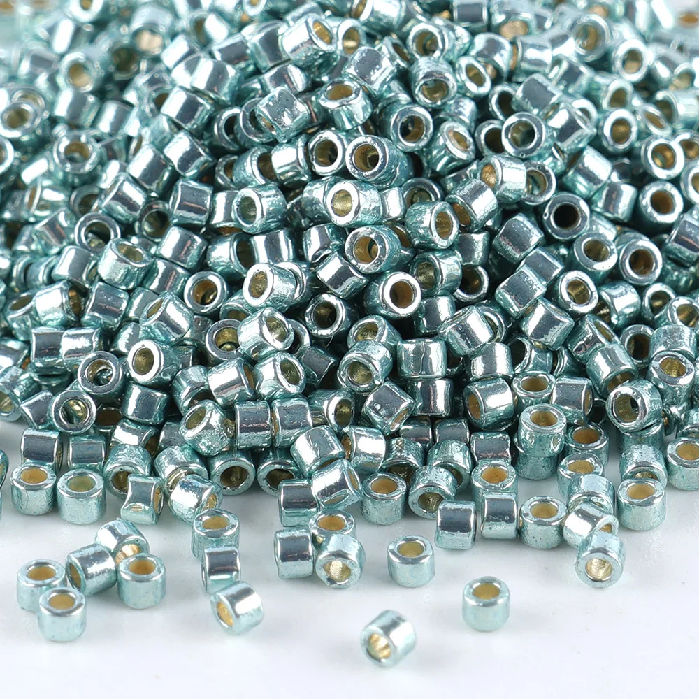 10g/tube Imported MIYUKI Metal Series DB11/0 Delica Beads Jewelry Accessories Imported from Japan, Suitable for Various DIY Brac