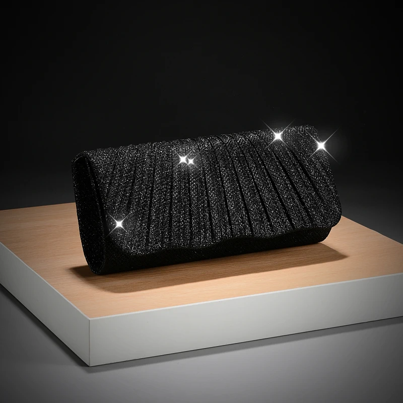 High Quality Women Small Purse Luxury Bride Wedding Bags Bling Bling Clutch Bag Evening Bags