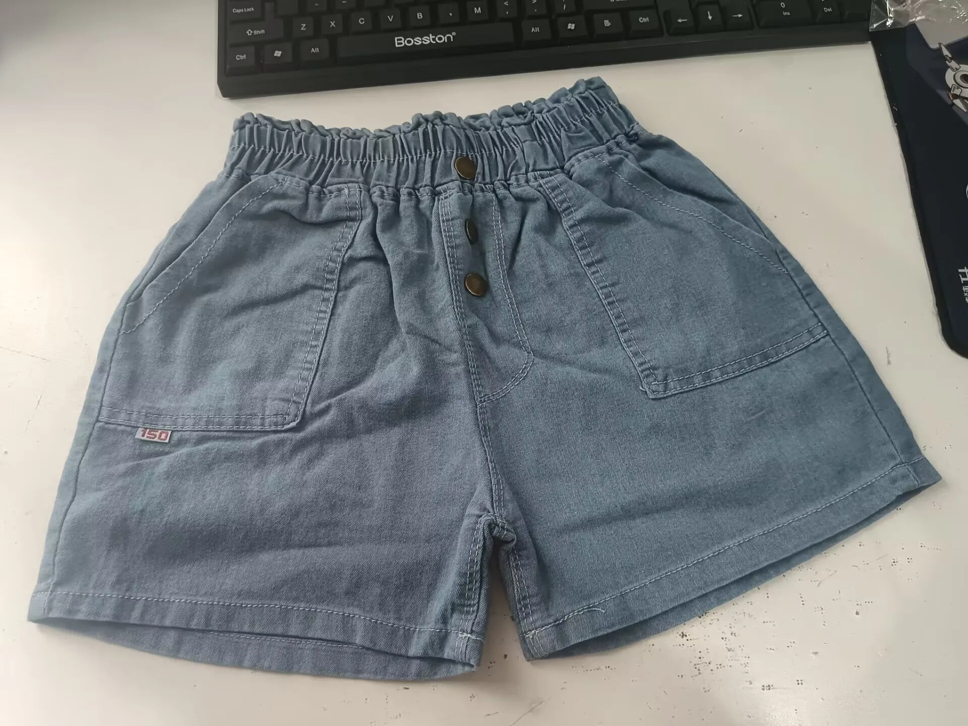 New Girls Denim Shorts Korean Lightweight Summer Shorts for Toddler Girls Casual Versatile Children's Clothing Outdoor Wear
