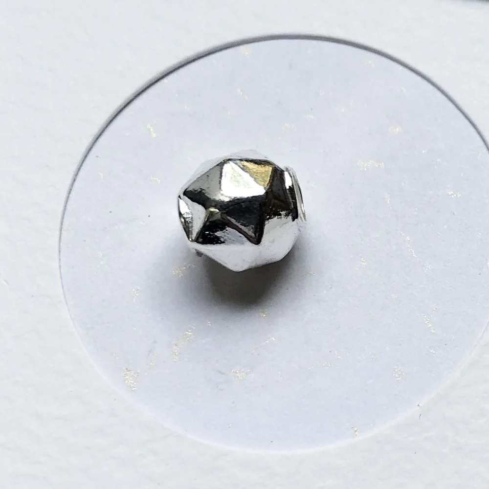 Beads Pendant Facted Summer Brand New 925 Sterling Silver Charm Karma Jewelry Classic Gift Accessories