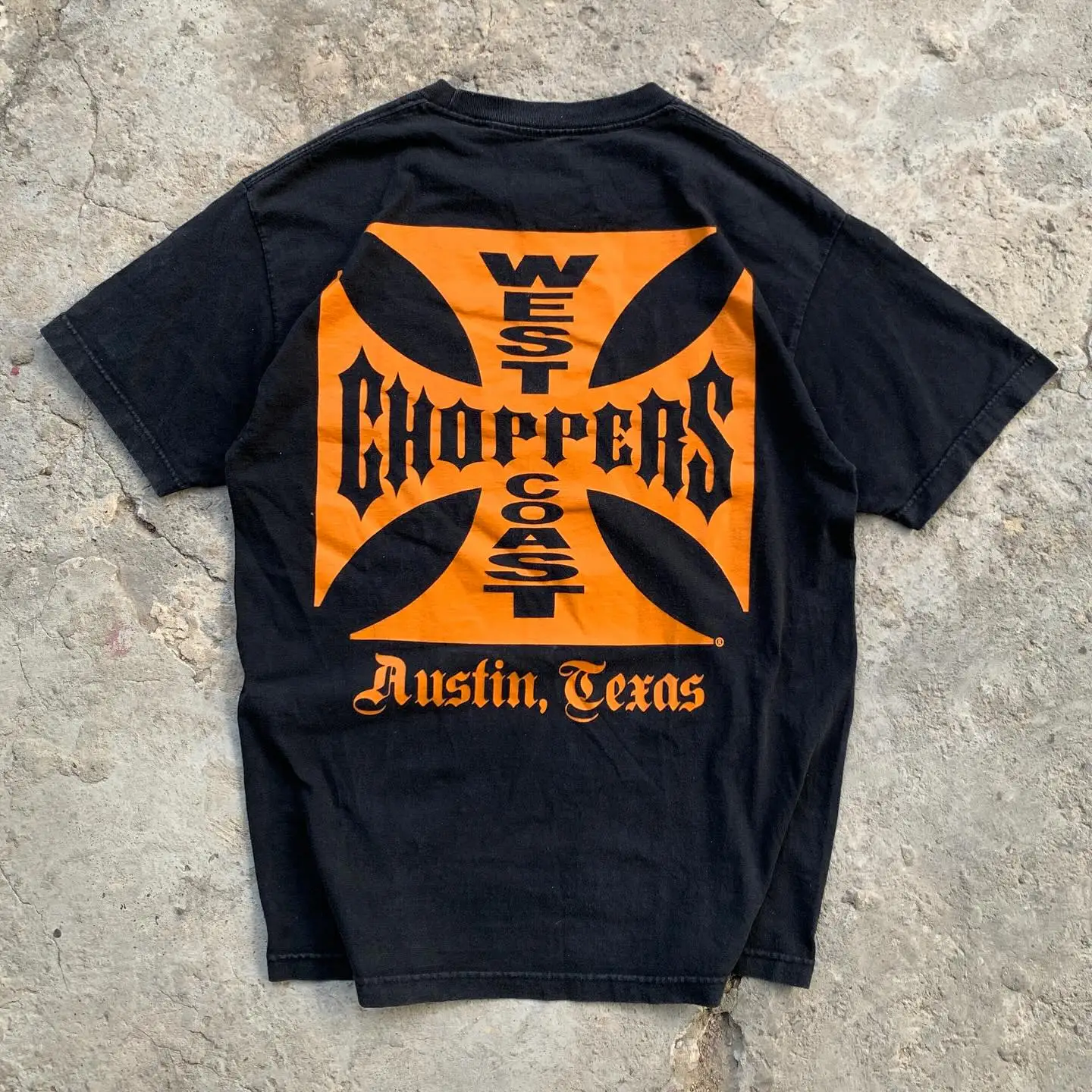 Summer Cotton Streetwear West Coast Choppers Tide Brand Print Short Sleeve Tshirt Retro HighStreet Clothing Casaul Loose Top Tee