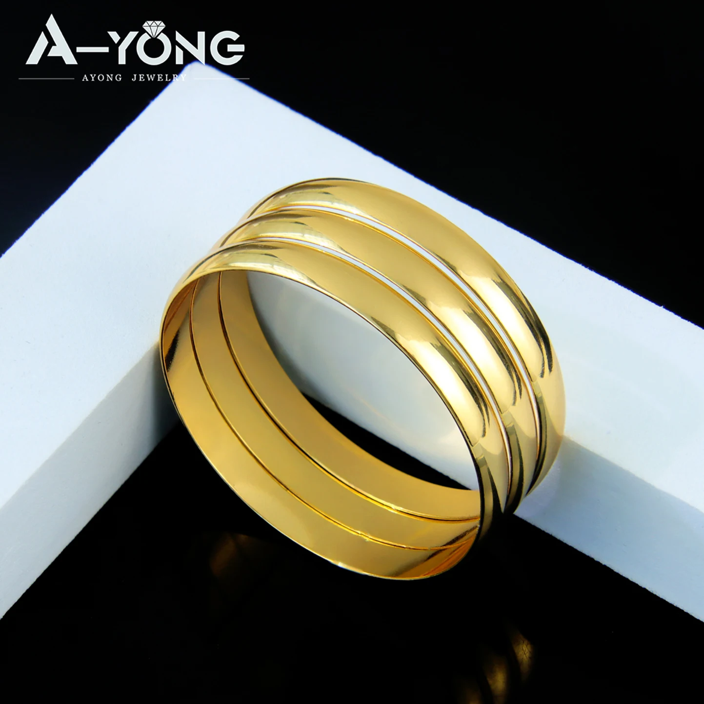 Arabic Kid's Gold Color Twist Rope Bracelet 21k Gold Plated Luxury Italian Fashion Cuff Bangles Islamic Child Ramadan Jewelry