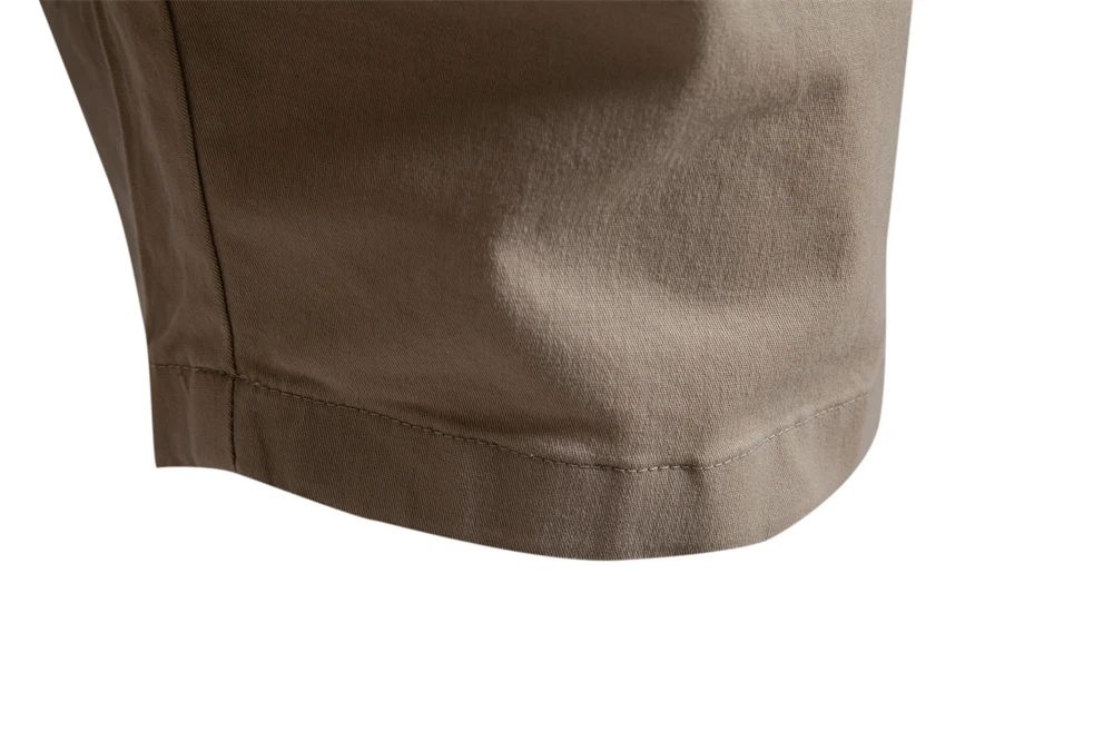 AIOPESON Men's 100% Cotton Summer Shorts Casual 11-Tone Multi-Pocket Lightweight Street Shorts