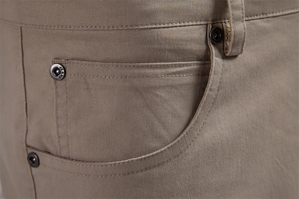 AIOPESON Men's 100% Cotton Summer Shorts Casual 11-Tone Multi-Pocket Lightweight Street Shorts